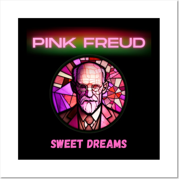 PINK FREUD, sweet dreams Wall Art by Pattyld